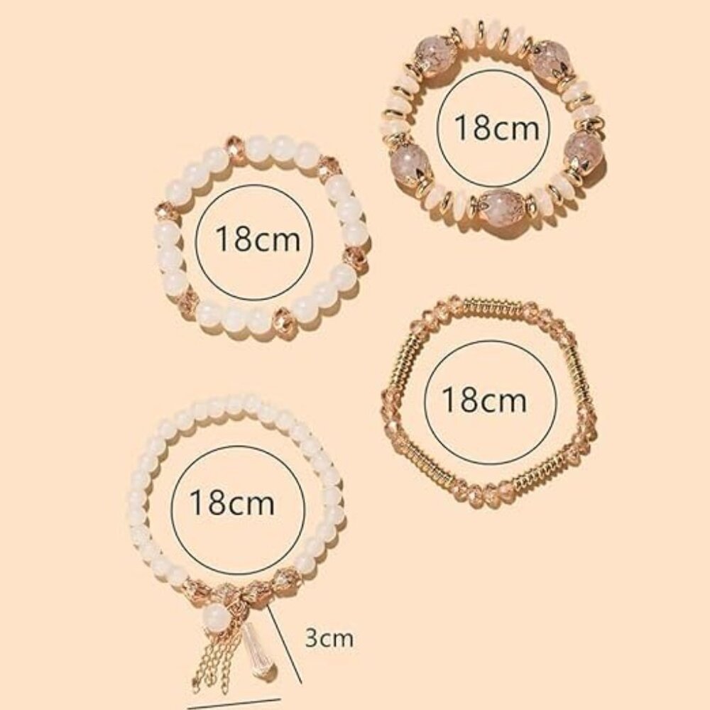 Unisex Bohemian Stackable Bracelets Set | Colorfu… - image 2